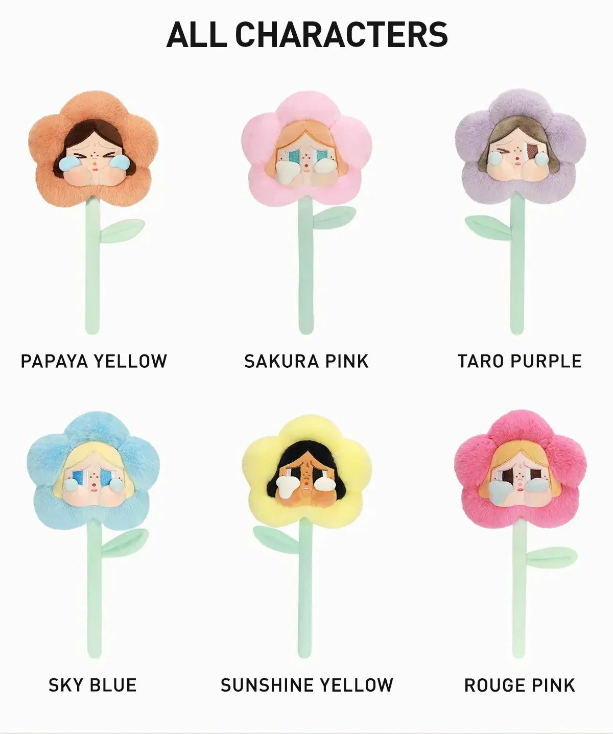 CRYBABY Sad Club Series - Plush Flower Blind Box