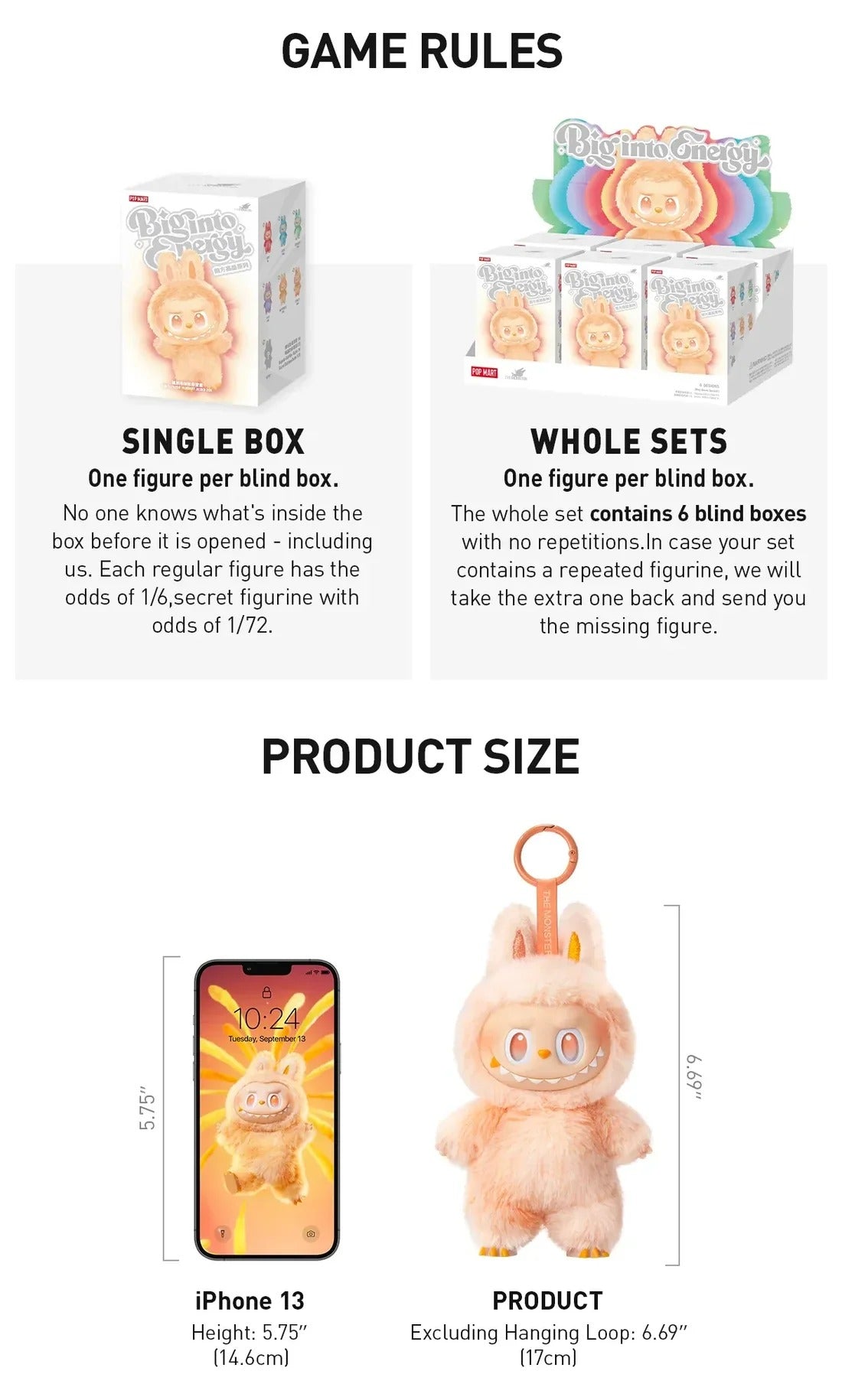 Labubu Big Into Energy V3 - Full Set