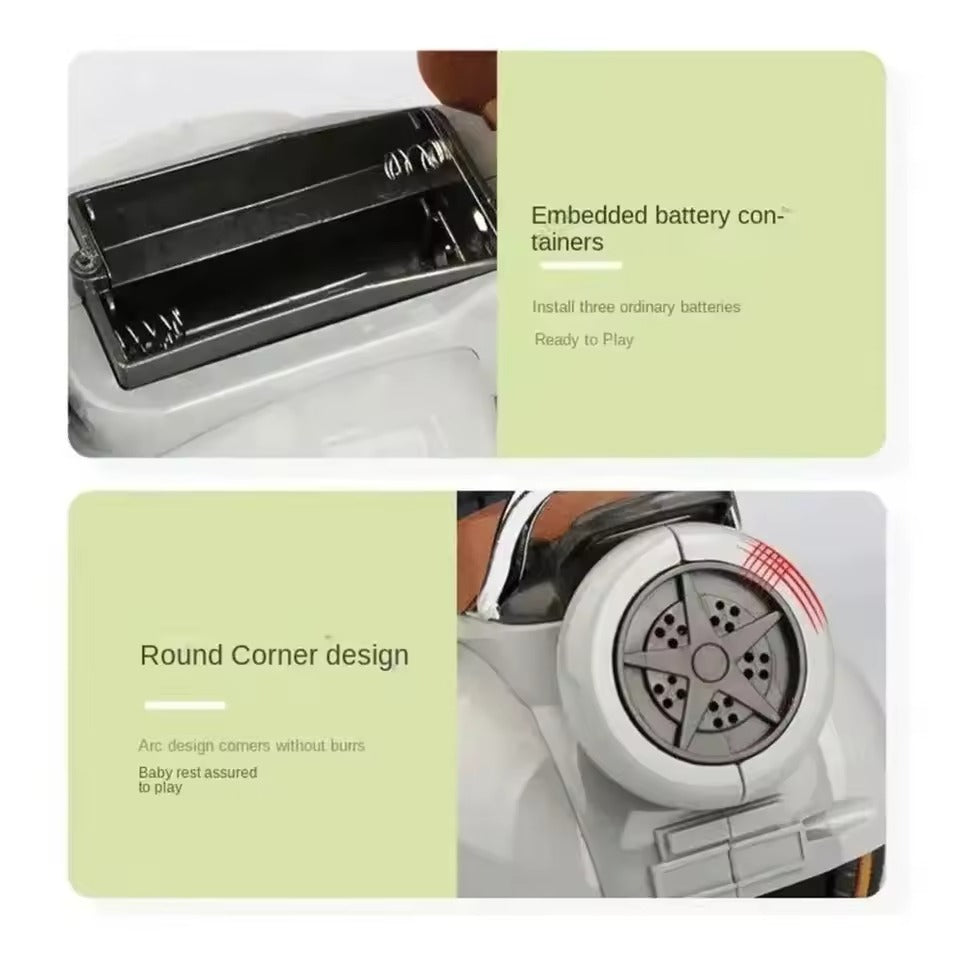 Mini Motorcycle Labubu