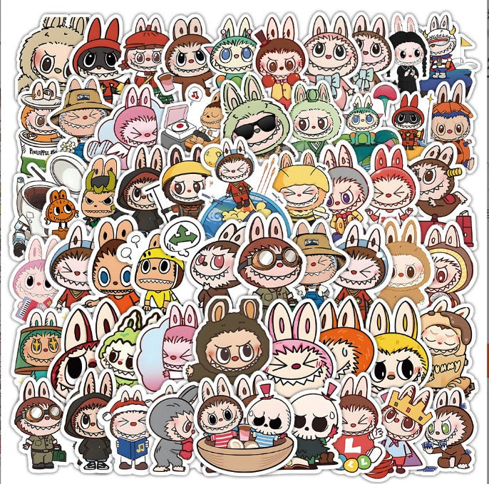 20 Labubu Special Stickers – Limited Collector's Edition